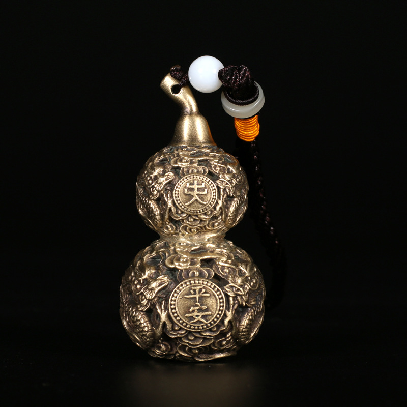 精致漂亮的葫芦 祥龙葫芦