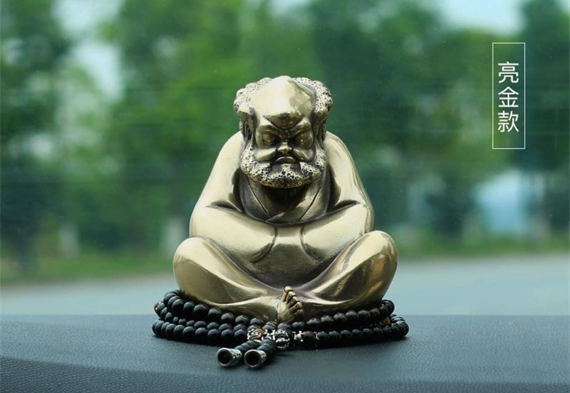有什么有禅意的车载达摩摆件？