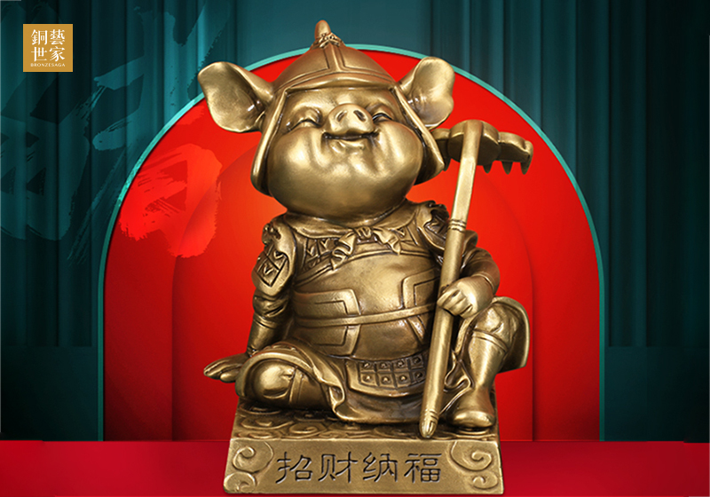生肖摆件送祝福，孩子生活更幸福